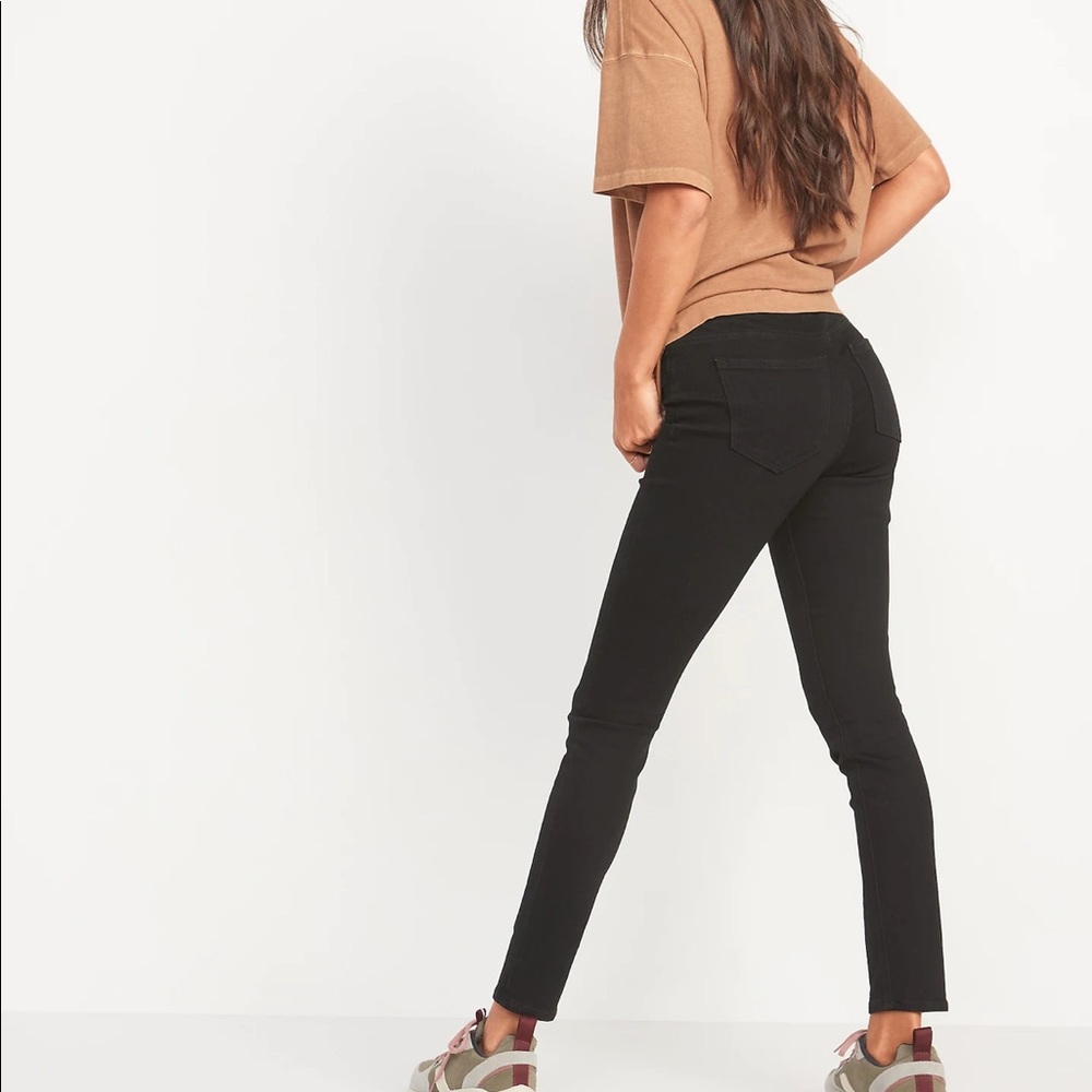 Old Navy Black Rockstar Jeggings